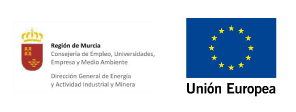Región de Murcia, Consejería de Empleo, Universidades, Empresa y Medio Ambiente, Dirección General de Energía y Actividad Industrial y Minera, y Unión Europea